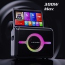 Lenyes S892 RGB Işıklı Mikrofonlu Dokunmatik Ekranlı Taşınabilir TWS Bluetooth Speaker Hoparlör v5.3 300W - 7