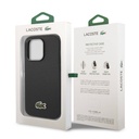 Apple iPhone 14 Pro Uyumlu Kılıf Lacoste Orjinal Lisanslı PU Pike Desenli Arka Yüzey İkonik Timsah Dokuma Logolu Kapak - 7