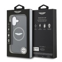 Apple iPhone 17 Uyumlu Kılıf Aston Martin Orjinal Lisanslı M-safe Şarj Özellikli Karbon Fiber Kevlar Kapak - 7