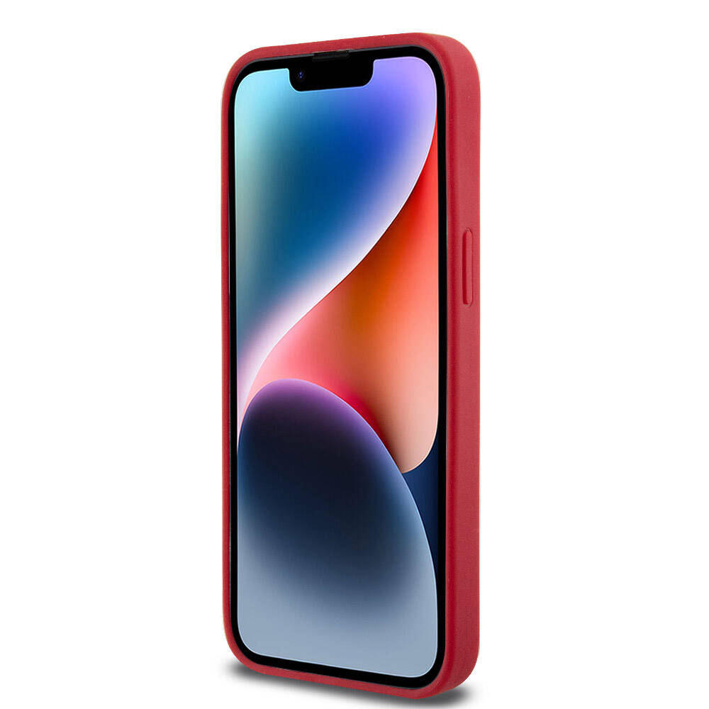 Apple iPhone 14 Pro Max Uyumlu Kılıf Lacoste Orjinal Lisanslı PU Pike Desenli Arka Yüzey İkonik Timsah Dokuma Logolu Kapak - 4
