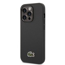 Apple iPhone 14 Pro Max Uyumlu Kılıf Lacoste Orjinal Lisanslı PU Pike Desenli Arka Yüzey İkonik Timsah Dokuma Logolu Kapak - 15