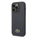 Apple iPhone 14 Pro Max Uyumlu Kılıf Lacoste Orjinal Lisanslı PU Pike Desenli Arka Yüzey İkonik Timsah Dokuma Logolu Kapak - 22