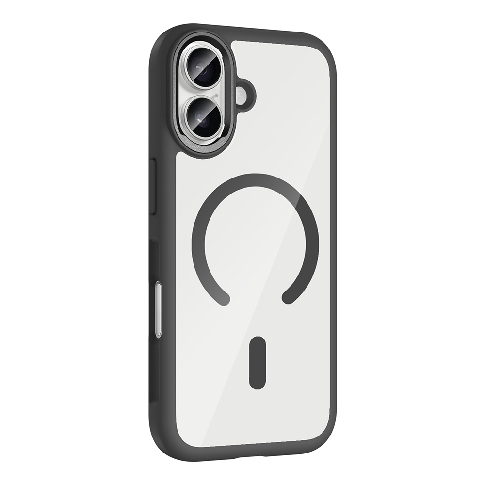 Apple iPhone 17 Uyumlu Kılıf M-Safe Şarj Özellikli Metal Kamera Çerçeveli Zore Tiko Kapak - 1