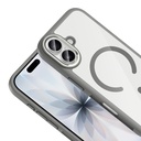 Apple iPhone 17 Uyumlu Kılıf M-Safe Şarj Özellikli Metal Kamera Çerçeveli Zore Tiko Kapak - 8