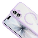 Apple iPhone 17 Uyumlu Kılıf M-Safe Şarj Özellikli Metal Kamera Çerçeveli Zore Tiko Kapak - 10