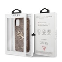 Apple iPhone 11 Uyumlu Kılıf Guess PU Deri Büyük Metal Logo Dizaynlı Kapak - 7