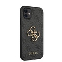 Apple iPhone 11 Uyumlu Kılıf Guess PU Deri Büyük Metal Logo Dizaynlı Kapak - 10