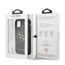 Apple iPhone 11 Uyumlu Kılıf Guess PU Deri Büyük Metal Logo Dizaynlı Kapak - 14