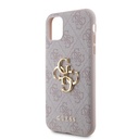 Apple iPhone 11 Uyumlu Kılıf Guess PU Deri Büyük Metal Logo Dizaynlı Kapak - 19