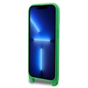 Apple iPhone 14 Pro Max Uyumlu Kılıf Lacoste Orjinal Lisanslı PU Pike Desenli Arka Yüzey Askılı İkonik Timsah Dokuma Logolu Kapak - 5