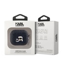 Apple Airpods 3. Nesil Uyumlu Kılıf Karl Lagerfeld Orjinal Lisanslı Monogram Silikon Kapak - 2