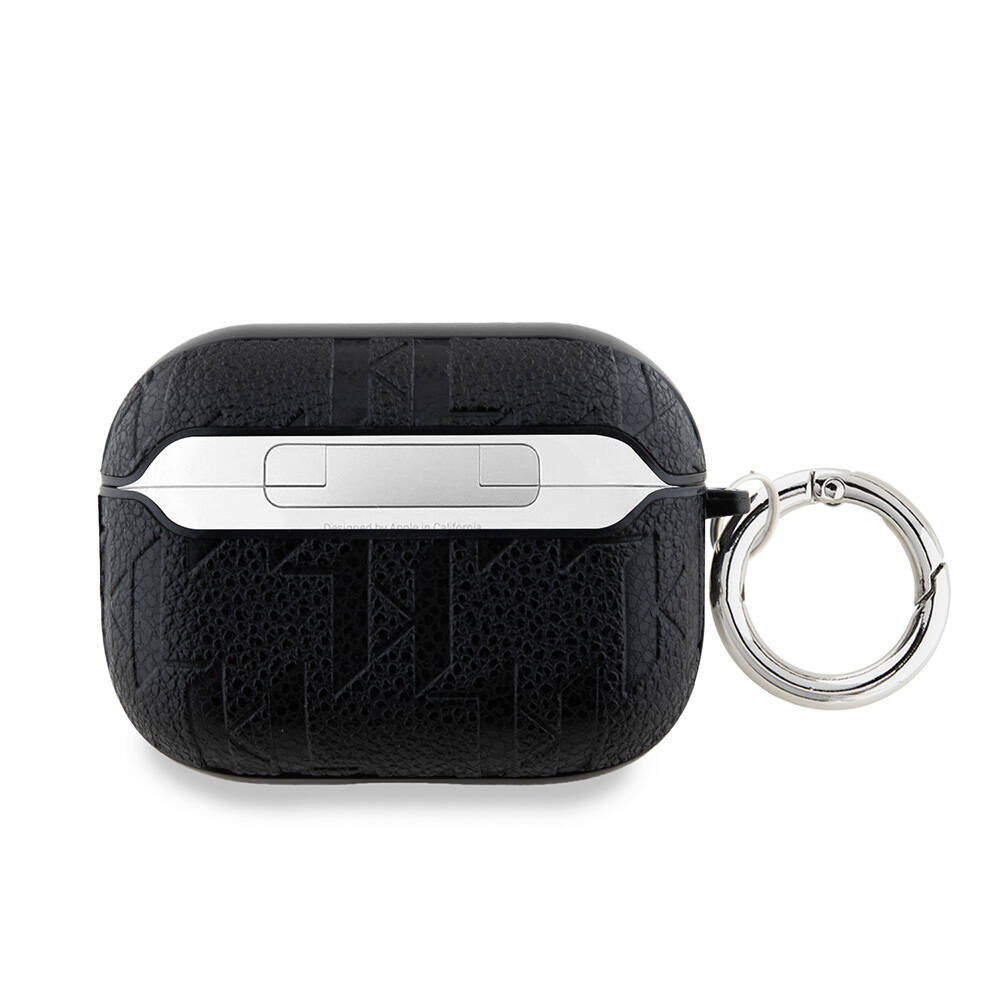 Apple Airpods Pro 2 Uyumlu Kılıf Karl Lagerfeld Orjinal Lisanslı Monogram Silikon Kapak - 1