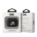 Apple Airpods Pro 2 Uyumlu Kılıf Karl Lagerfeld Orjinal Lisanslı Monogram Silikon Kapak - 3