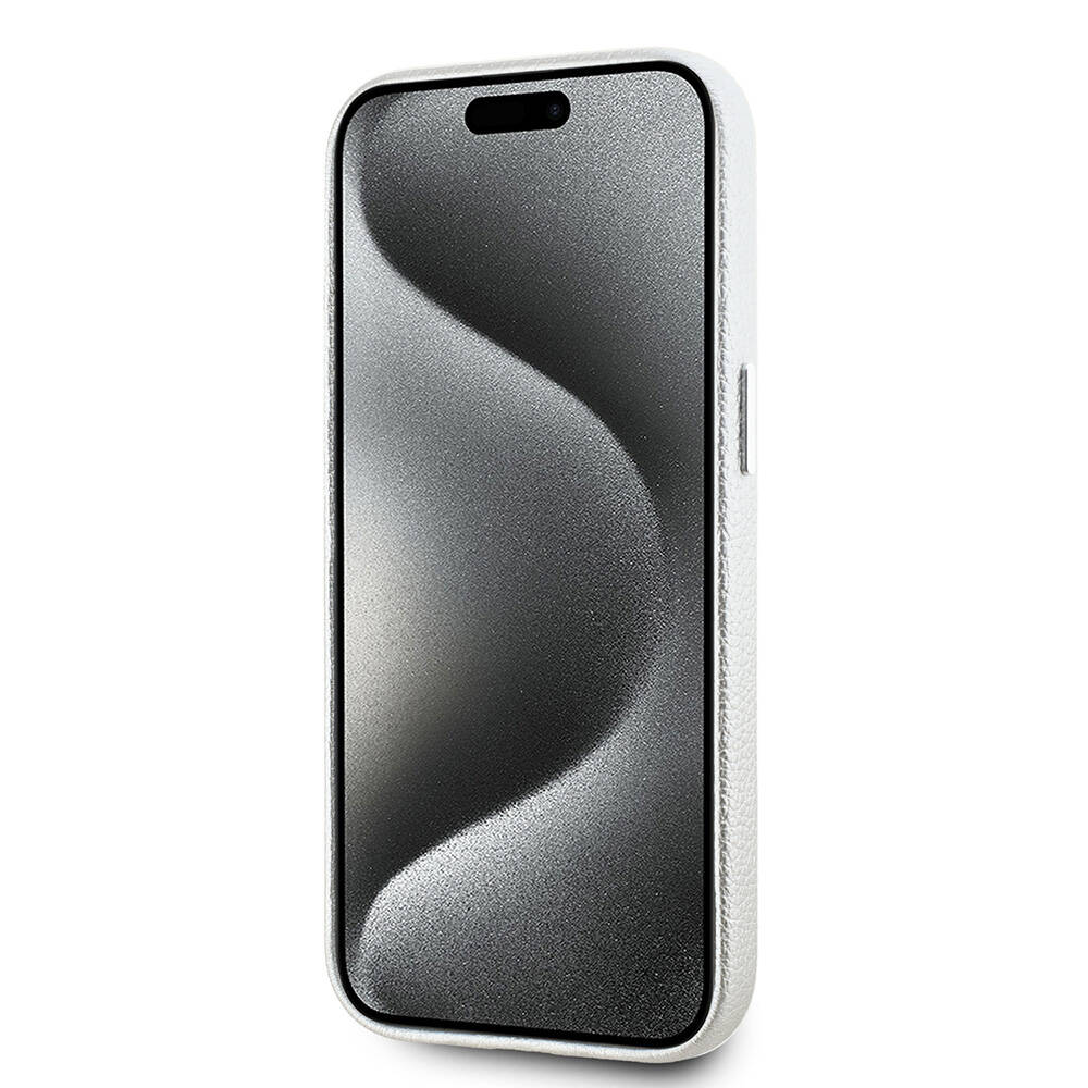 Apple iPhone 15 Uyumlu Kılıf Karl Lagerfeld Orjinal Lisanslı KL Yazılı Hotel Kapak - 4