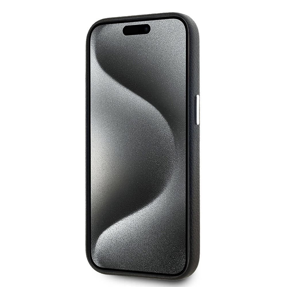 Apple iPhone 15 Uyumlu Kılıf Karl Lagerfeld Orjinal Lisanslı KL Yazılı Hotel Kapak - 11