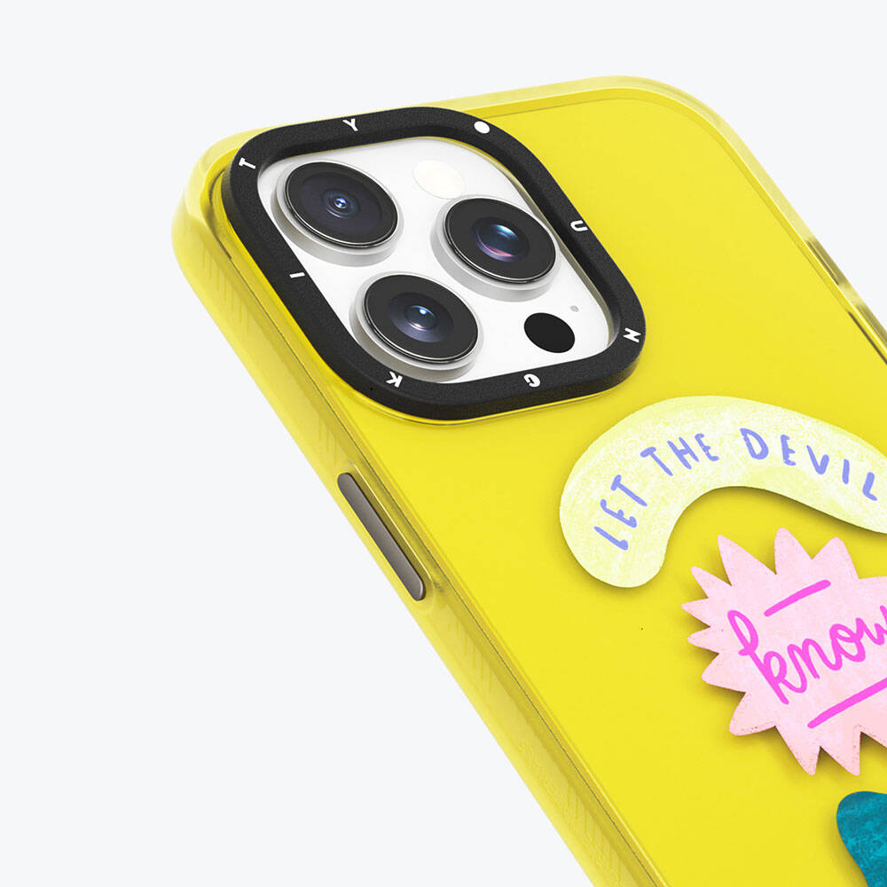 Apple iPhone 15 Uyumlu Kılıf Yazı Desenli Youngkit Mindfulness Serisi Kapak - 4