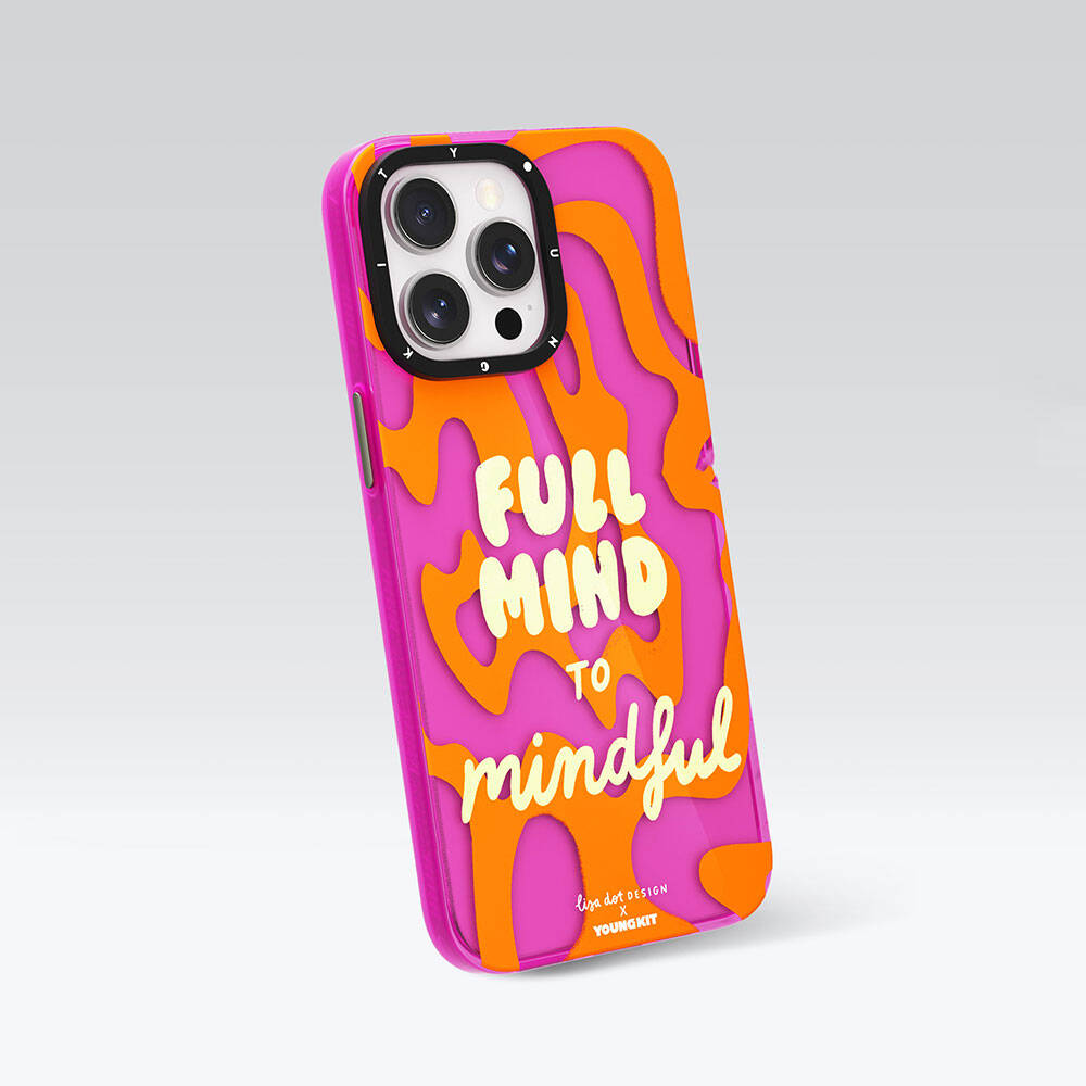 Apple iPhone 15 Pro Max Uyumlu Kılıf Yazı Desenli Youngkit Mindfulness Serisi Kapak - 9
