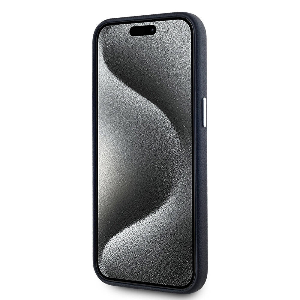 Apple iPhone 15 Pro Max Uyumlu Kılıf Karl Lagerfeld Orjinal Lisanslı KL Yazılı Hotel Kapak - 11