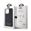 Apple iPhone 15 Pro Max Uyumlu Kılıf Karl Lagerfeld Orjinal Lisanslı KL Yazılı Hotel Kapak - 14