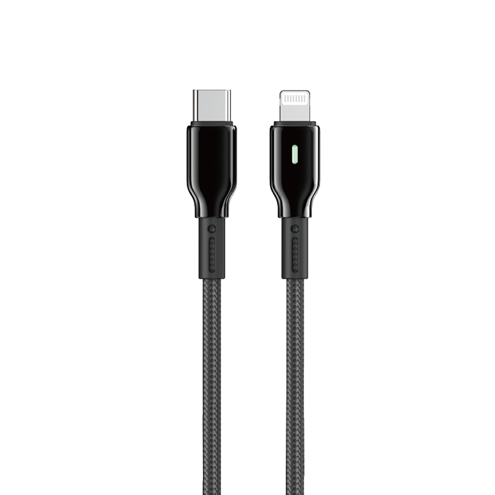 Wiwu Wi-C076 Drualink Serisi Type-C to Lightning PD Hızlı Şarj Kablosu 27W 1M - 1