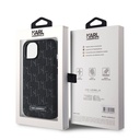 Apple iPhone 14 Uyumlu Kılıf Karl Lagerfeld Orjinal Lisanslı M-safe Şarj Özellikli KL Yazılı Hot Stamp Kapak - 13