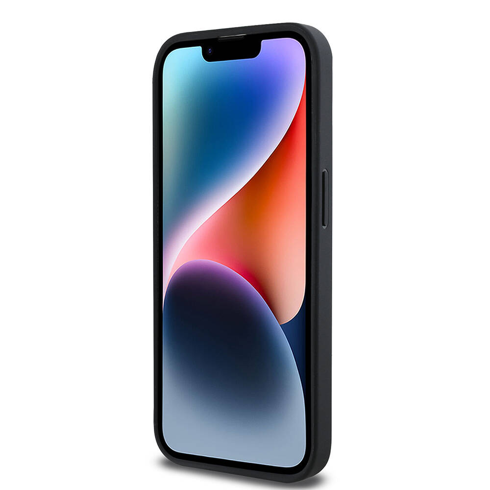Apple iPhone 14 Pro Max Uyumlu Kılıf Karl Lagerfeld Orjinal Lisanslı M-safe Şarj Özellikli KL Yazılı Hot Stamp Kapak - 7