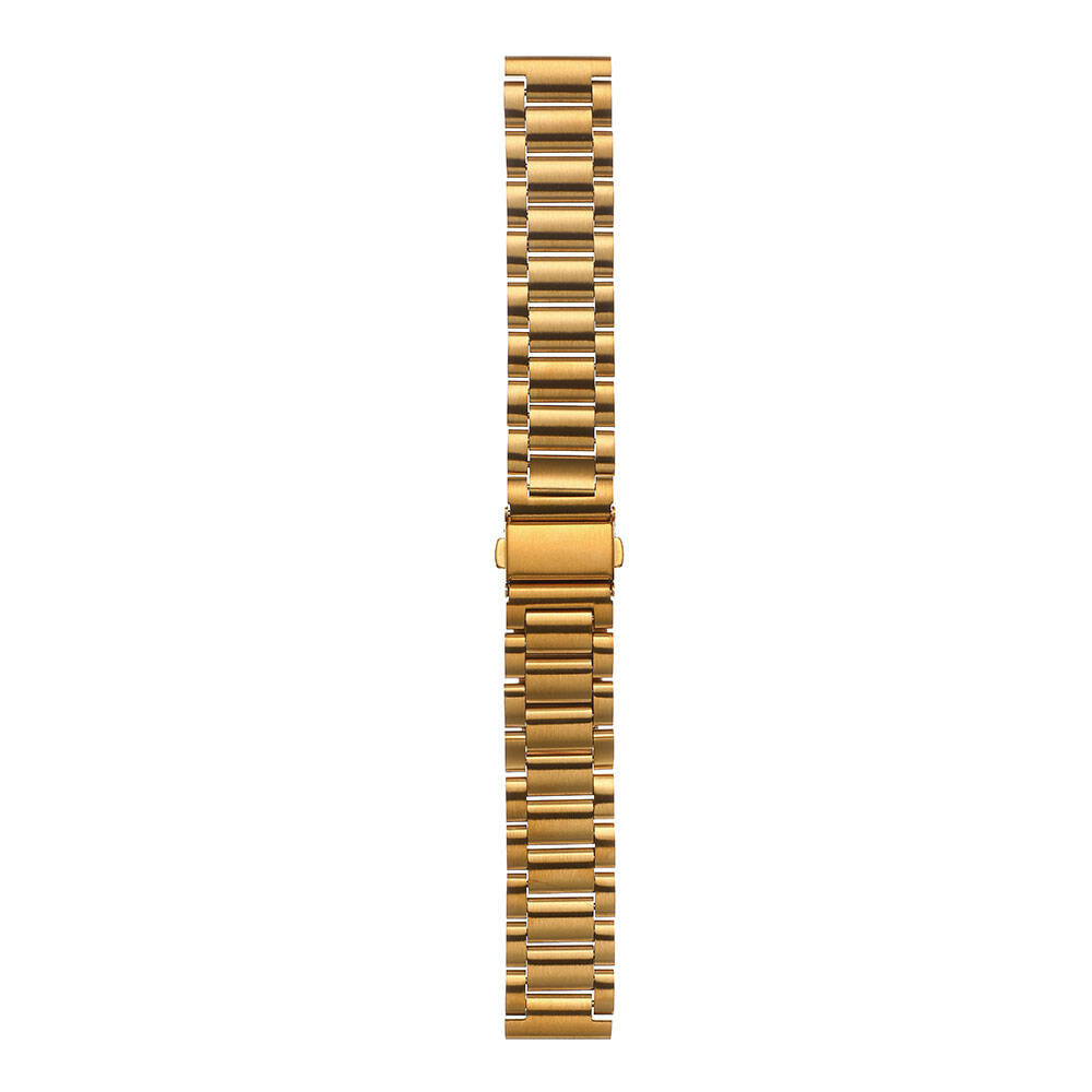 Huawei Watch GT 4 41mm Uyumlu 18mm Kordon Paslanmaz Metal Baklalı Tasarım KRD-04 Kayış - 3
