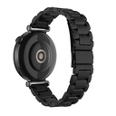 Huawei Watch GT 4 41mm Uyumlu 18mm Kordon Paslanmaz Metal Baklalı Tasarım KRD-04 Kayış - 5