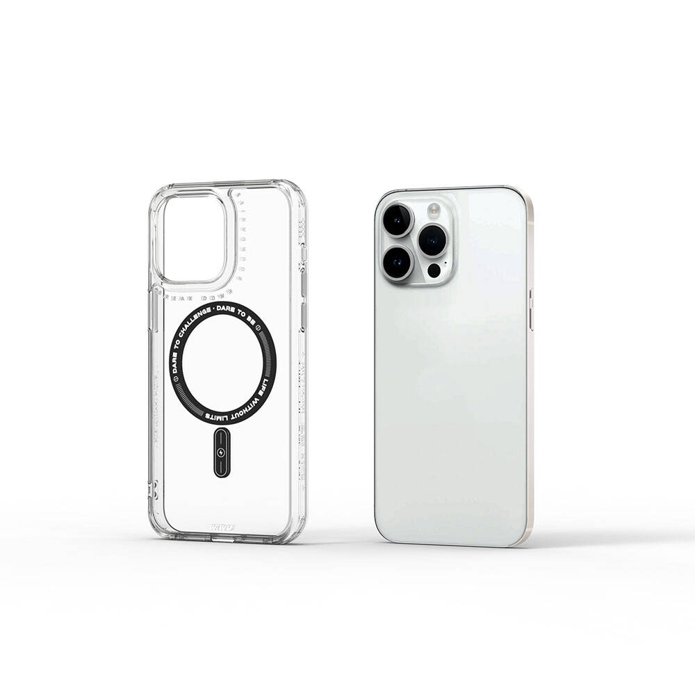 Apple iPhone 15 Pro Max Uyumlu Kılıf M-safe Şarj Özellikli Wiwu Basic Color J Serisi Kapak - 12