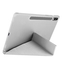 Samsung Galaxy Tab S9 FE Plus Uyumlu Kılıf Zore Tri Folding Kalem Bölmeli Standlı Kılıf - 15