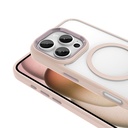 Apple iPhone 16 Pro Max Uyumlu Kılıf Wireless Şarj Özellikli Zore Krom Magsafe Silikon Kapak - 10