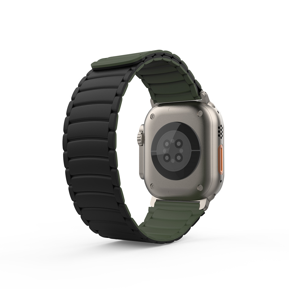 Apple Watch Ultra 49mm Uyumlu Zore KRD-122 Silikon Kordon Strap Kayış - 20