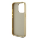 Apple iPhone 15 Pro Uyumlu Kılıf Karl Lagerfeld Orjinal Lisanslı 3D KL Yazılı Tüylü Arka Yüzey Saffiano Rhinestones Kapak - 6