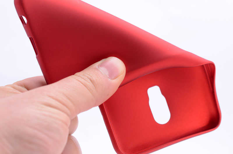 Samsung Galaxy C8 Uyumlu Kılıf Zore Premier Silikon Kapak - 1