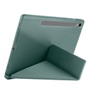 Samsung Galaxy Tab S9 FE Uyumlu Kılıf Zore Tri Folding Kalem Bölmeli Standlı Kılıf - 43