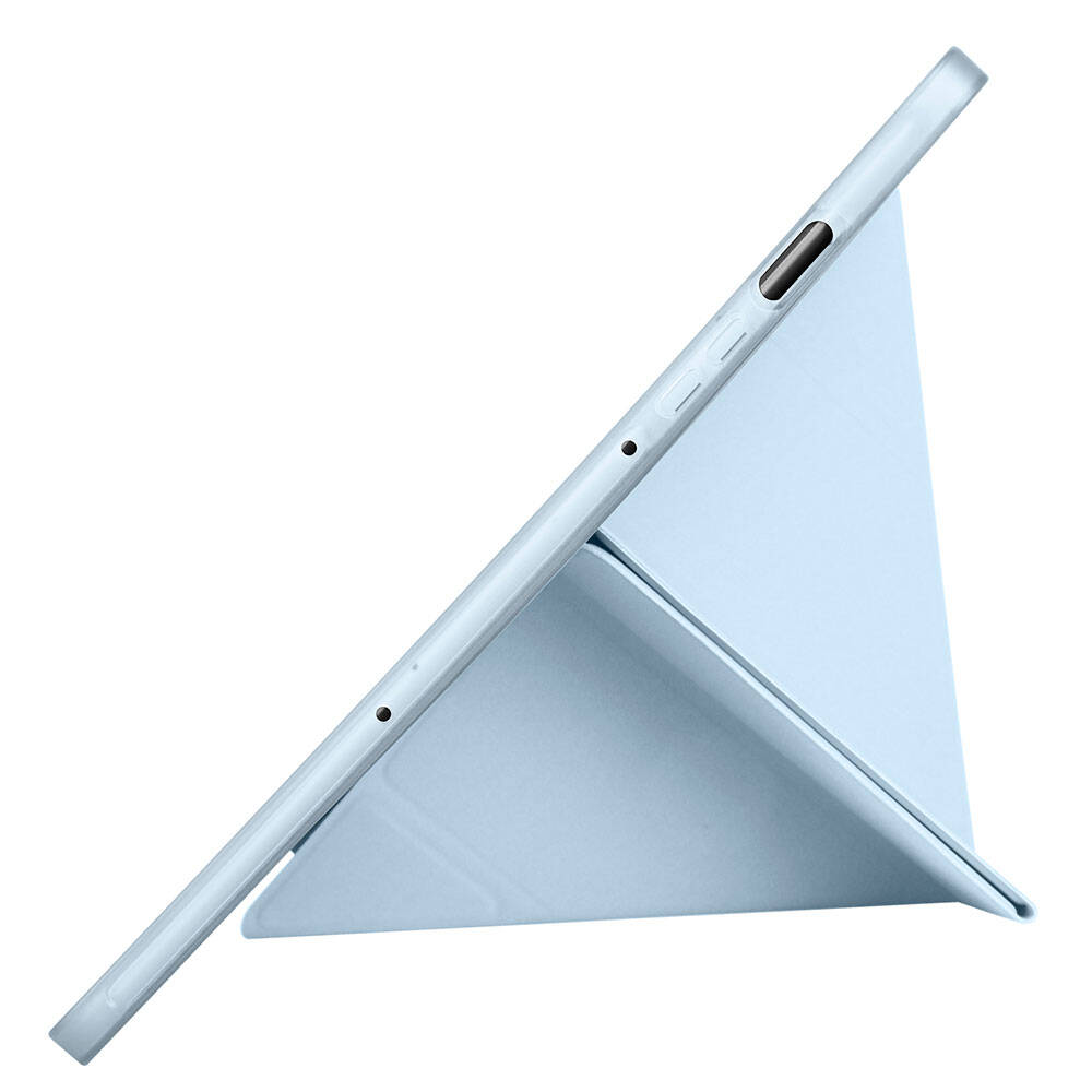 Samsung Galaxy Tab S9 FE Uyumlu Kılıf Zore Tri Folding Kalem Bölmeli Standlı Kılıf - 44