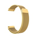 Huawei Watch GT 4 41mm Uyumlu 18mm Kordon Hasır Metal Mıknatıslı Örgü Zore KRD-01 Kayış - 5