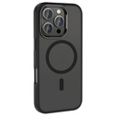Apple iPhone 16 Pro Max Uyumlu Kılıf M-safe Şarj Özellikli Parlak Kamera Çerçeveli Zore Kost Kapak ****** - 4