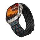 Apple Watch Serisi Uyumlu Aramid Fiber ve Karbon Fiber Pitaka Dreamland ChromaCarbon Serisi Stairs Universal Kordon - 2