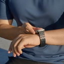 Apple Watch Serisi Uyumlu Aramid Fiber ve Karbon Fiber Pitaka Dreamland ChromaCarbon Serisi Stairs Universal Kordon - 19