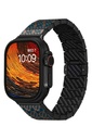 Apple Watch Serisi Uyumlu Aramid Fiber ve Karbon Fiber Pitaka Dreamland ChromaCarbon Serisi Stairs Universal Kordon - 36
