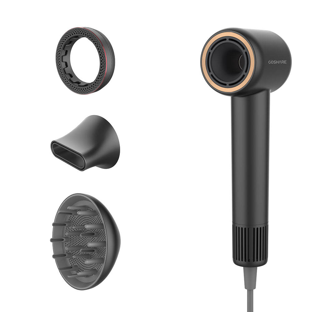 Coshare HD10E SuperFlow1 İyon Teknolojili Isı Dereceli Led Işıklı Saç Kurutma Fön Makinesi - 3