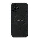 Apple iPhone 16 Uyumlu Kılıf Guess Orjinal Lisanslı M-safe Şarj Özellikli Yazı Logolu Saffiano Classic Kapak - 2