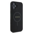 Apple iPhone 16 Uyumlu Kılıf Guess Orjinal Lisanslı M-safe Şarj Özellikli Yazı Logolu Saffiano Classic Kapak - 3