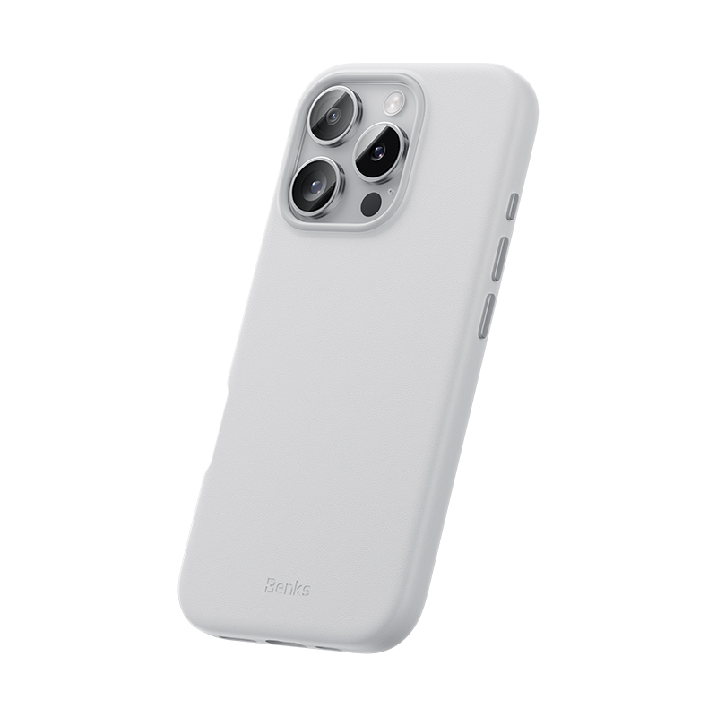 Apple iPhone 16 Pro Max Uyumlu Kılıf Magsafe Şarj Özellikli Çizilmeye Dayanıklı Benks VitaPro Serisi PU Deri Kapak - 2