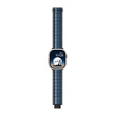 Apple Watch Serisi Uyumlu Aramid Fiber ve Karbon Fiber Pitaka Poetry of Things ChromaCarbon Serisi Moon Universal Kordon - 2