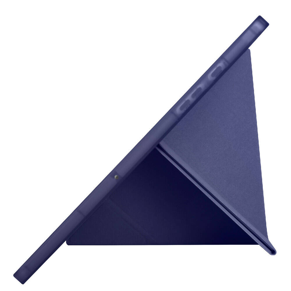 Samsung Galaxy Tab A9 Uyumlu Kılıf Zore Tri Folding Kalem Bölmeli Standlı Kılıf - 49