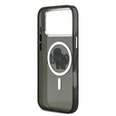 Apple iPhone 17 Pro Max Uyumlu Kılıf Karl Lagerfeld Orjinal Lisanslı Parlayan Simli Karl & Choupette Sketch Logo Kapak - 6