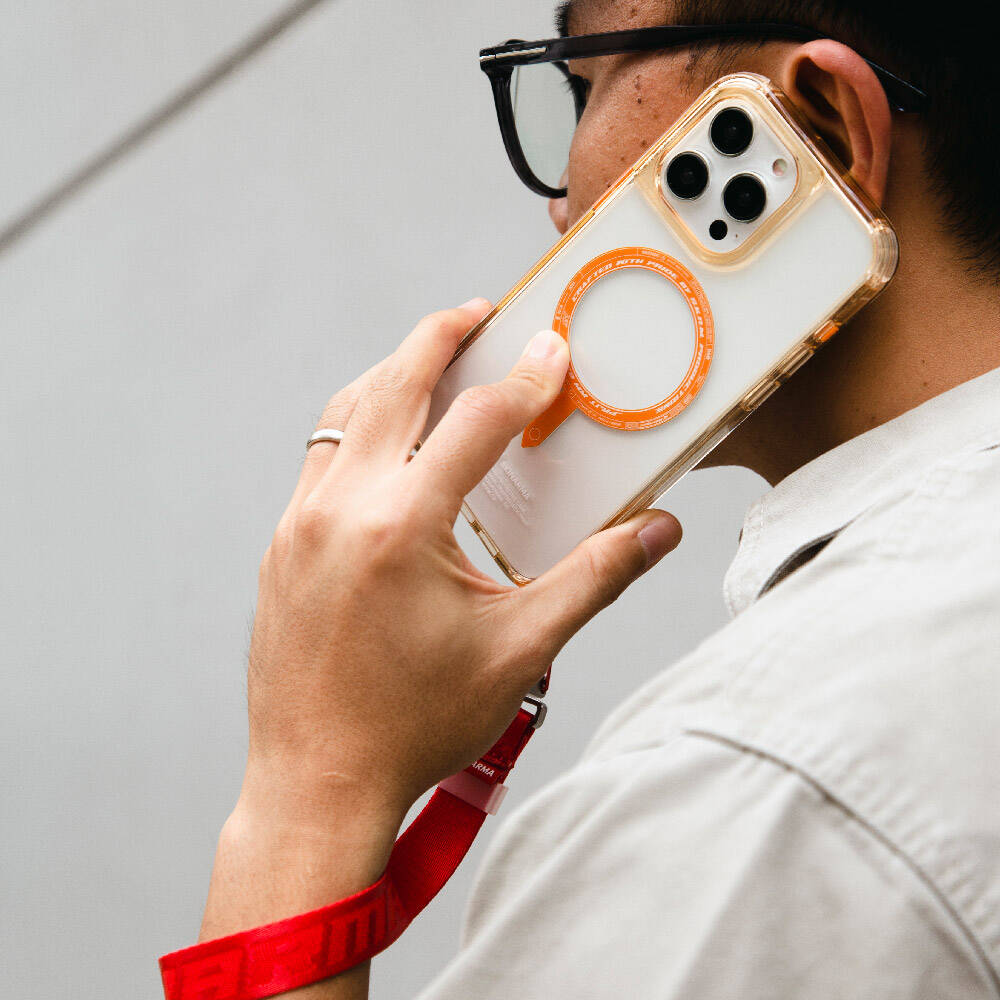 SkinArma Scout Serisi Logolu Telefon Bilek Askı Kayışı - 5