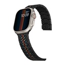 Apple Watch Serisi Uyumlu Aramid Fiber ve Karbon Fiber Pitaka Modern Serisi Rhapsody Universal Kordon - 1